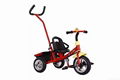 simple push three wheels ride on cycle baby trike 2