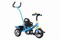 simple push three wheels ride on cycle baby trike 3