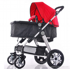 2016 foldable portable alloy baby stroller