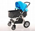 2016 foldable portable alloy baby stroller 3