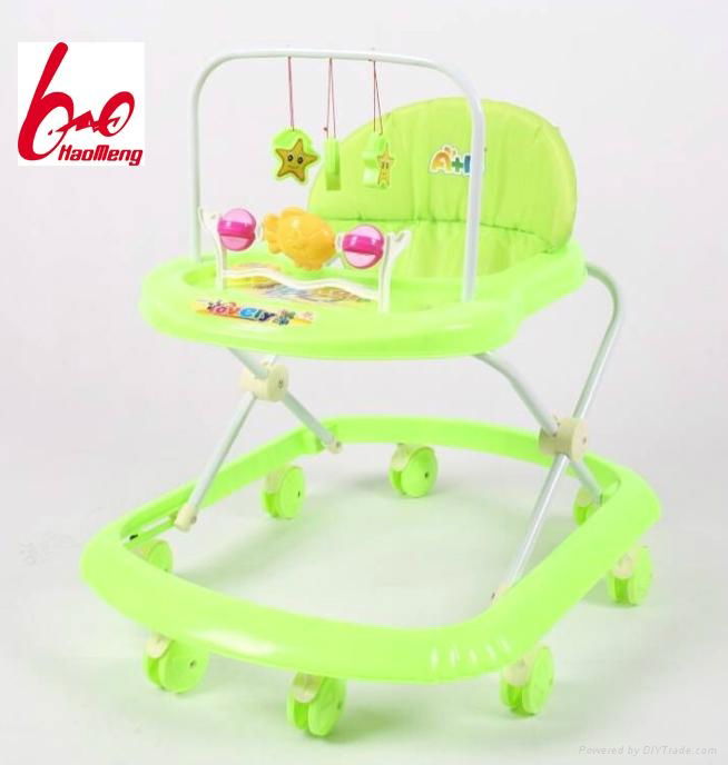 Wholesale Hot Seller China New Model Plastic Round baby walkers with 8 wheels