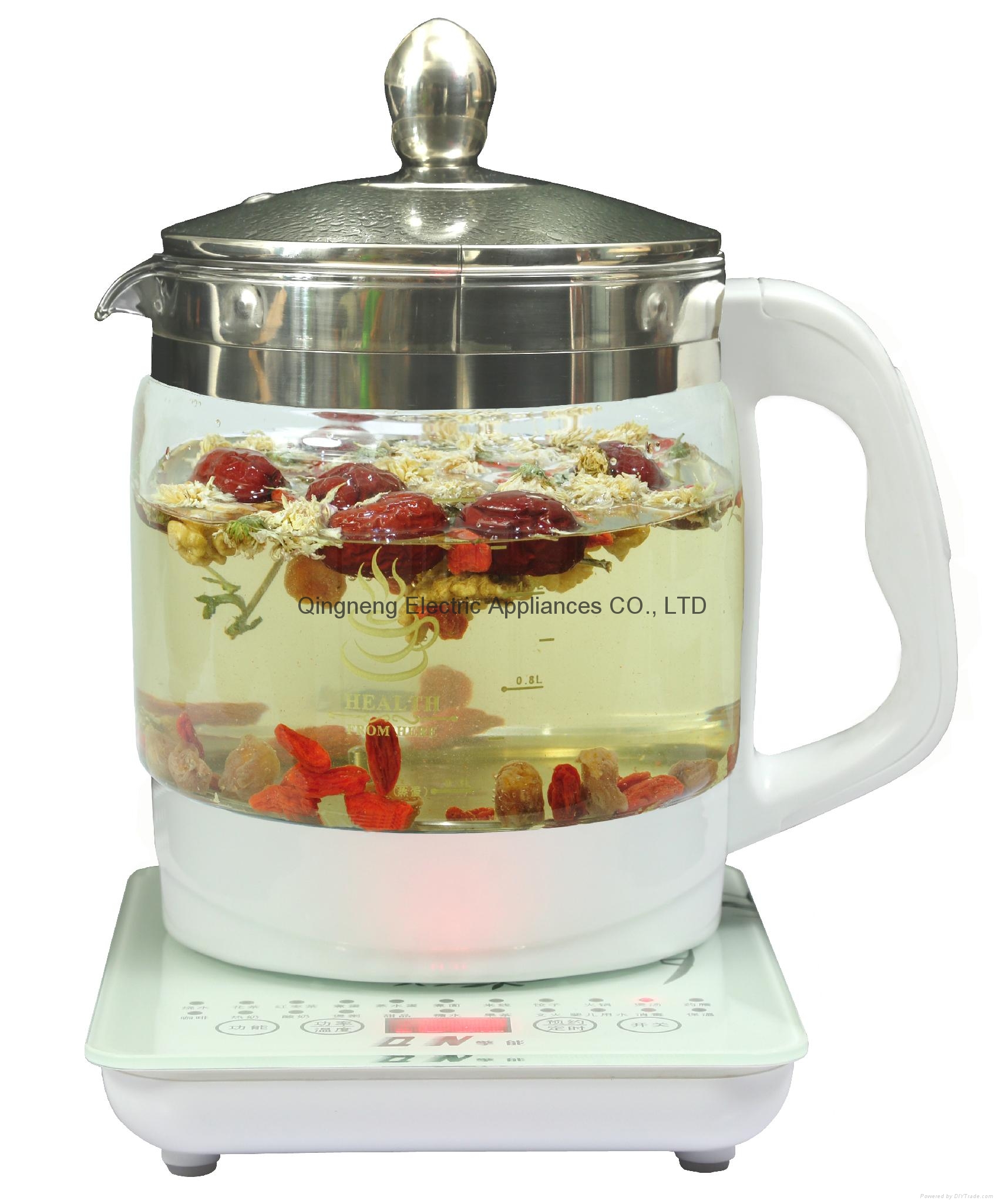 Cordless Electric Glass Health Pot YD872 QN (China Manufacturer