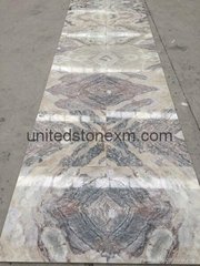 China White Marble Bookmatched Tiles (Cut To Sizes) - Dream White
