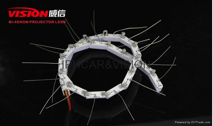 IPHCAR LED Daytime Light Led Strip Lens Universal DRL 3