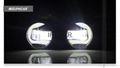 IPHCAR car angel eye fog light waterproof car LED fog light 3