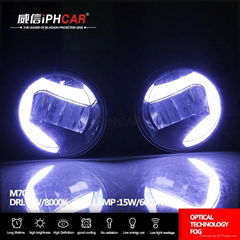 IPHCAR 2 IN 1 fog light special for TOYOTA  led fog light waterproof fog lamp