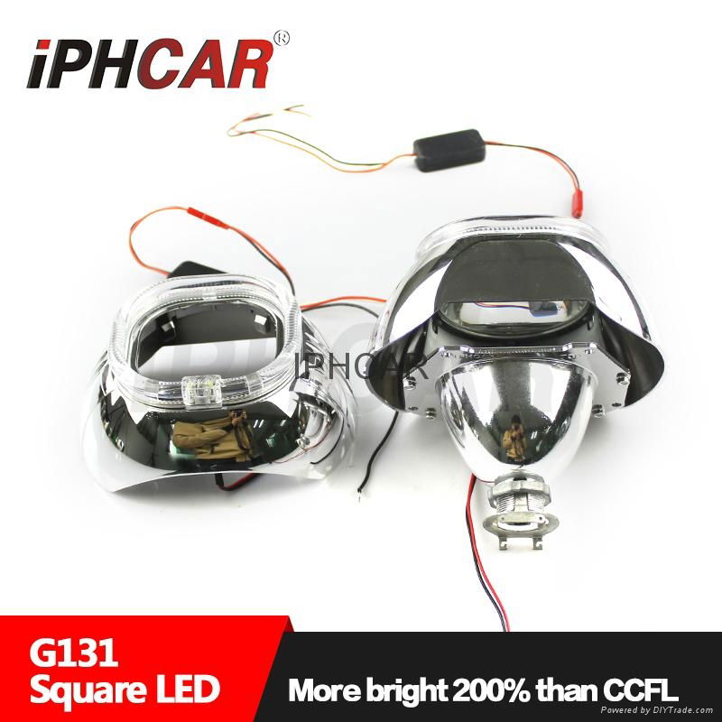 IPHCAR bi xenon projector lens bi xenon 3.0 inch lens HID drl 2