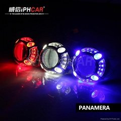 Hot selling Panamera 3 Inch Q5 HL Universal Bi-xenon turning projector lens kit