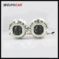 IPHCAR high brightness CCFL double angel eyes halo ring auto projector lens