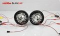 auto double angel eyes CCFL hid projector lens