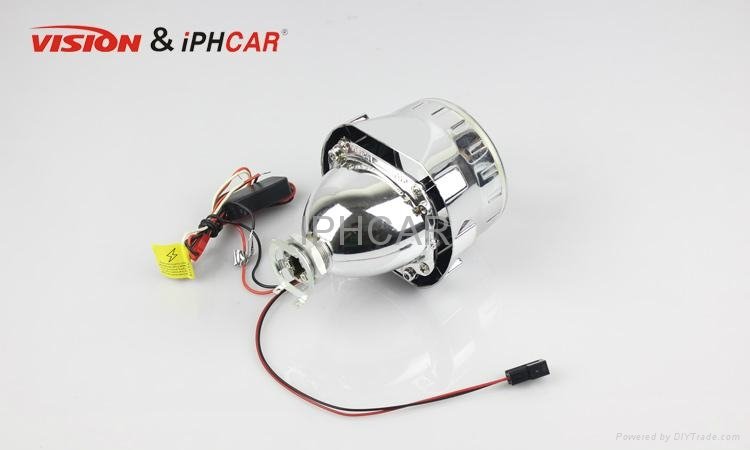 high quality G261 Bi -xenon hid projector lens with CCFL Angel Eyes for Cars 4