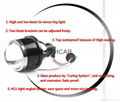 auto waterproof hid fog light