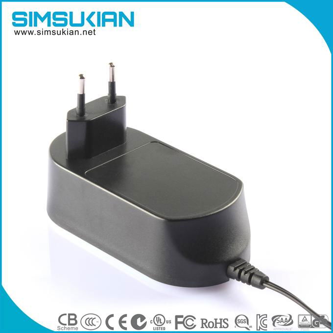 AU UK US EU JP KR CN SK05T plug in ac-dc power suppliy,adapter,charger 3