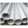 High density astm a312 316l 6 inch welded stainless steel pipe 2