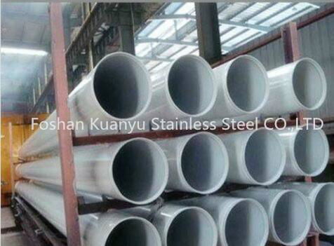 ASTM A312 tp304 6 inch sch40 welded stainless steel pipe 4