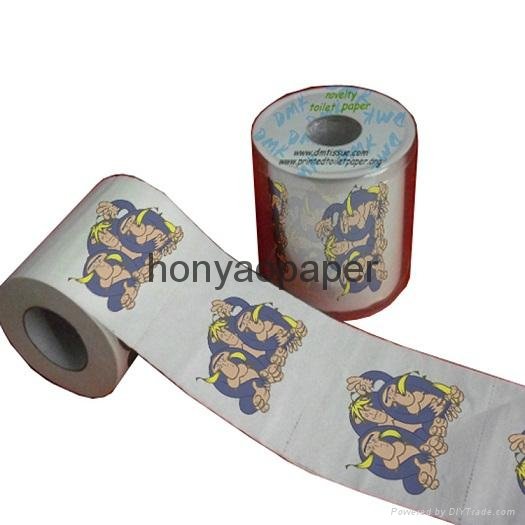 Printed toilet paper 2