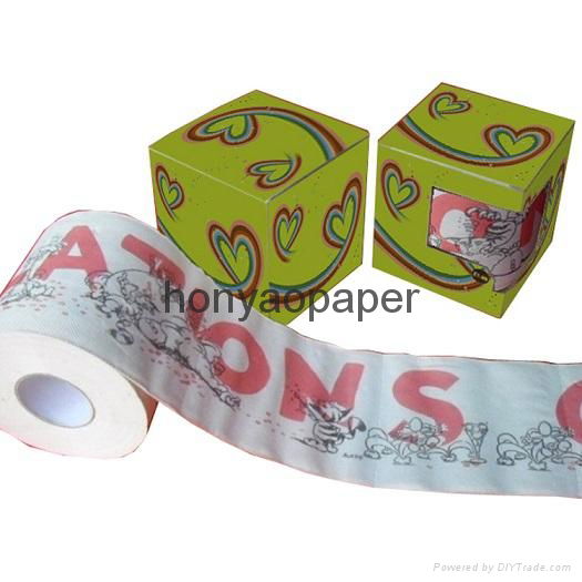 Printed toilet paper 3