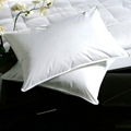 White Medium Density Down Feather Pillows