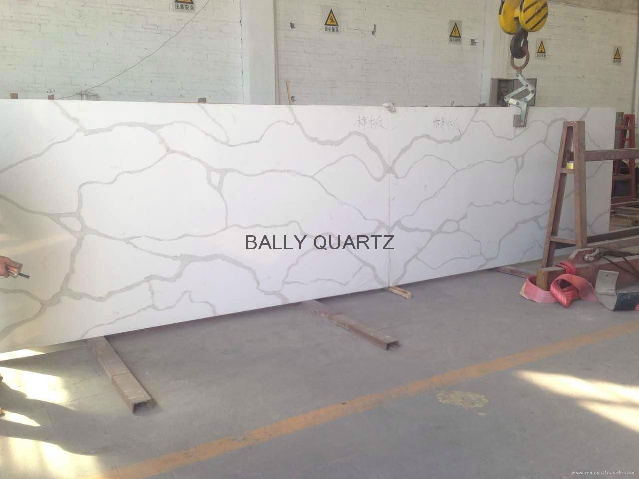 Calacatta Quartz stone slabs|Carrara Quartz surface|China Manufacturers