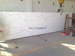 Calacatta Quartz stone slabs|Carrara Quartz surface|China Manufacturers