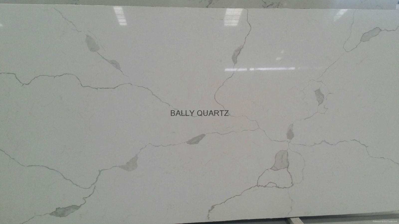 Calacatta Quartz stone slabs|Carrara Quartz surface|China Manufacturers 2