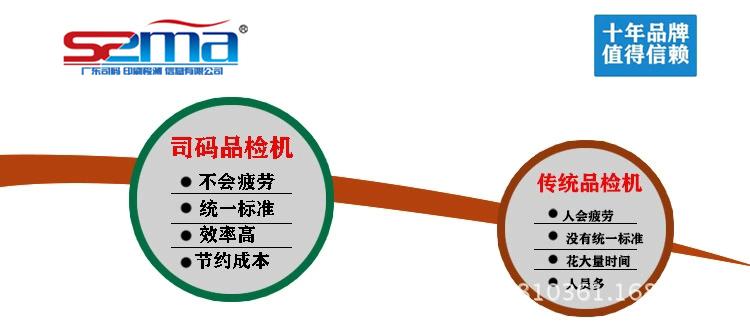 東莞司碼印刷全自動品檢機 3