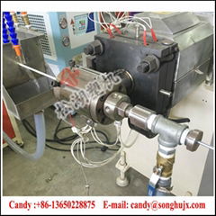 Steel pipe coating machine for PE PVC PP  