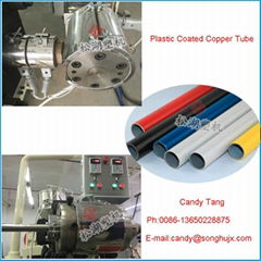 Plastic PE Coating Pipe Extruder Machine