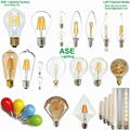 2016 Newest Design LED Filament Bulb , led G125 DIY 6W 8W Dimmable LED light bul