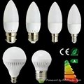 Energy saving SMD e27 B22 B15 E14 R63  led reflect bulb