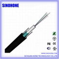 GYXTW Single Tube 2 Steel Wire Armoured Optic Cable