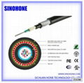 Indoor OM4 Loose Tube Steel Wire Armore