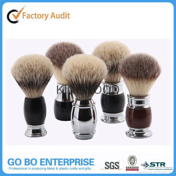 Badger hair shaving brush for men