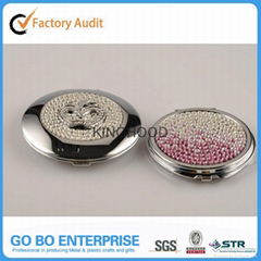 Wholesale Crystal Compact Mirror Custom