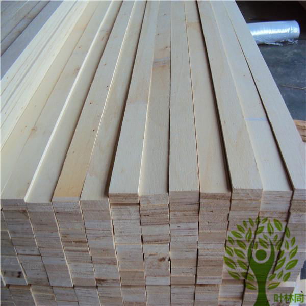 Yelintong good quality poplar lvl for door frame and door core 4