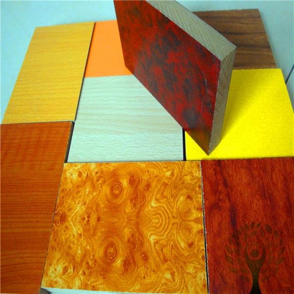 Yelintong good price melamine paper faced mdf board any color for choosing 4