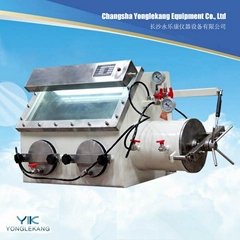0.1MPa vacuumized stainless steel glove box for nitrogen gas operation