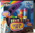 Spiral art chalk fun set