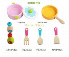  Wooden color Kitchen Toy educational 