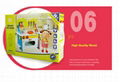  Wooden color Kitchen Toy educational  2