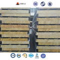 Rock wool(Mineral wool) Sandwich Panel Board For  Warehouse Roof and Wall 3