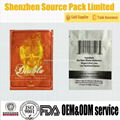 Three Sides Heat Sealed Zipper Bags with