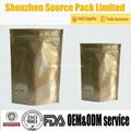 Stand Up Pouches with Zipper and Tear Notch for Food Packaging