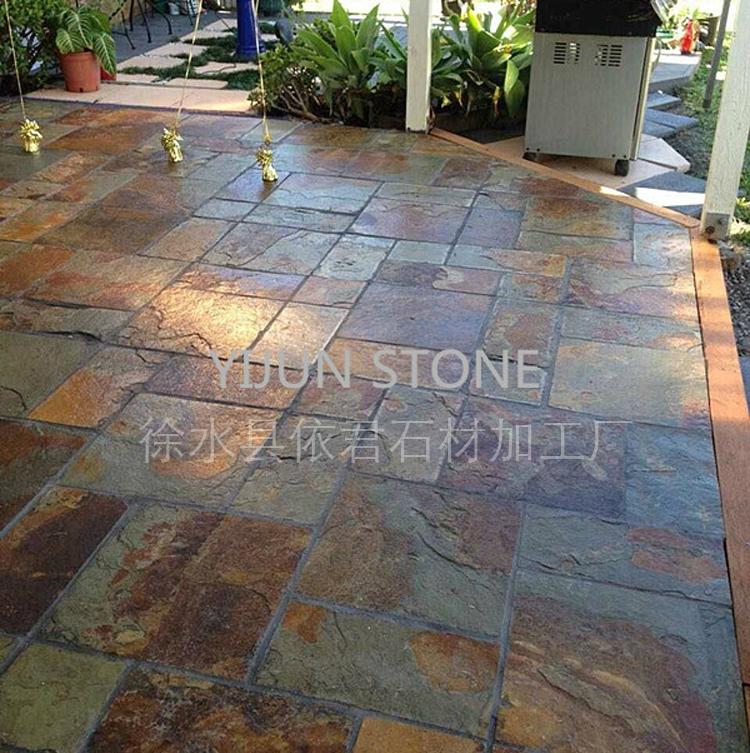 Natural rusty SLATE specification plate 10*20cm  can be customized 5