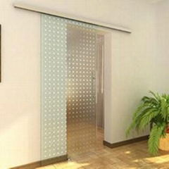 elegant Aluminium alloy glass sliding door