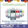 dye sublimation ink Hot transfer Ink eco solvent flatbed printer F 1