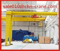 Single Girder Semi Gantry Crane with Top