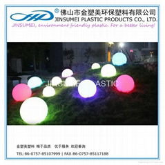 color changing outdoor ball lamp 