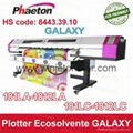 dx5 printhead  eco solvent flatbed printer galaxy eco solvent printer 1.8m 1