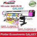 galaxy eco solvent printer w251lc indoor eco solvent printer2.5m